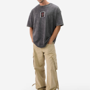 oversize t-shirt with deadpool print